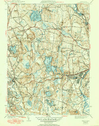 Download a high-resolution, GPS-compatible USGS topo map for Shirley, MA (1951 edition)