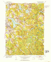 Download a high-resolution, GPS-compatible USGS topo map for South Groveland, MA (1953 edition)