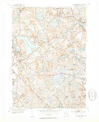 preview thumbnail of historical topo map of Essex County, MA in 1952