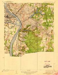 Download a high-resolution, GPS-compatible USGS topo map for Springfield South, MA (1938 edition)