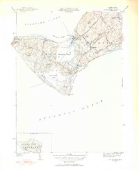 Download a high-resolution, GPS-compatible USGS topo map for Squibnocket, MA (1952 edition)