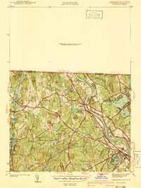 preview thumbnail of historical topo map of Middlesex County, MA in 1941