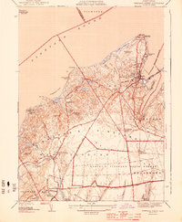 Download a high-resolution, GPS-compatible USGS topo map for Vineyard Haven, MA (1944 edition)