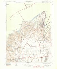 Download a high-resolution, GPS-compatible USGS topo map for Vineyard Haven, MA (1944 edition)