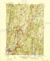 Download a high-resolution, GPS-compatible USGS topo map for Ware, MA (1946 edition)