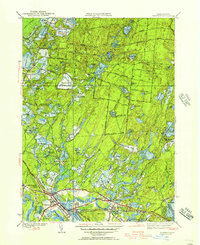 preview thumbnail of historical topo map of Plymouth County, MA in 1946