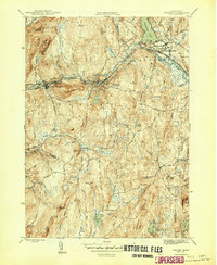 Download a high-resolution, GPS-compatible USGS topo map for Warren, MA (1957 edition)