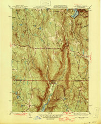 preview thumbnail of historical topo map of Hampden County, MA in 1946