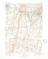 Download a high-resolution, GPS-compatible USGS topo map for West Springfield, MA (1954 edition)