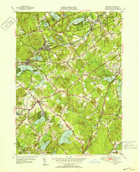 preview thumbnail of historical topo map of Middlesex County, MA in 1950
