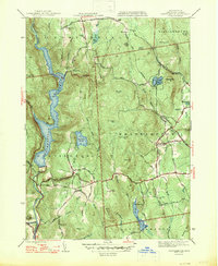 preview thumbnail of historical topo map of Hampshire County, MA in 1947