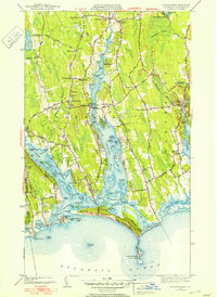 Download a high-resolution, GPS-compatible USGS topo map for Westport, MA (1951 edition)