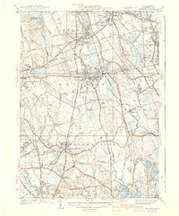 Download a high-resolution, GPS-compatible USGS topo map for Whitman, MA (1941 edition)