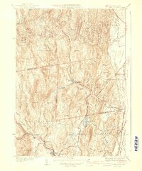 preview thumbnail of historical topo map of Franklin County, MA in 1941