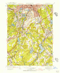 preview thumbnail of historical topo map of Worcester County, MA in 1948
