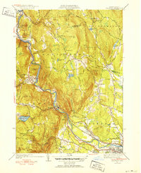 Download a high-resolution, GPS-compatible USGS topo map for Woronoco, MA (1951 edition)