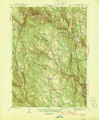 preview thumbnail of historical topo map of Hampshire County, MA in 1946