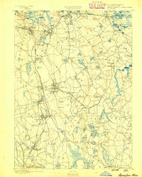 1888 Map of Abington