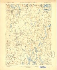 1885 Map of Abington