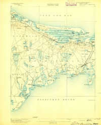Download a high-resolution, GPS-compatible USGS topo map for Barnstable, MA (1893 edition)