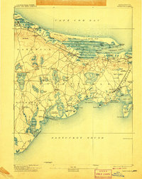 Download a high-resolution, GPS-compatible USGS topo map for Barnstable, MA (1907 edition)