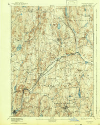 Download a high-resolution, GPS-compatible USGS topo map for Barre, MA (1942 edition)
