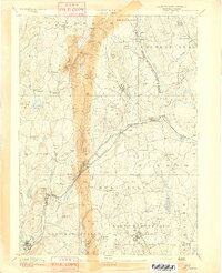 preview thumbnail of historical topo map of Worcester County, MA in 1894