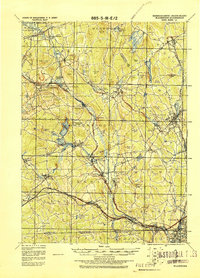 preview thumbnail of historical topo map of Worcester County, MA in 1919