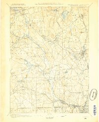 preview thumbnail of historical topo map of Worcester County, MA in 1886