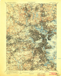 1903 Map of Boston