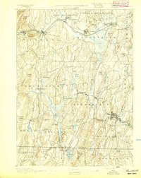 preview thumbnail of historical topo map of Worcester County, MA in 1893