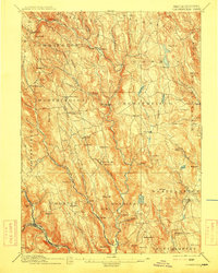 preview thumbnail of historical topo map of Hampshire County, MA in 1895