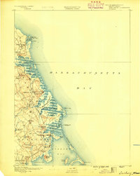 1888 Map of Duxbury