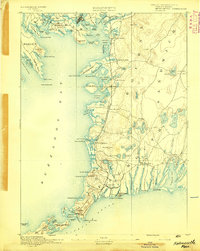 1893 Map of Falmouth
