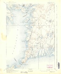 Download a high-resolution, GPS-compatible USGS topo map for Falmouth, MA (1939 edition)