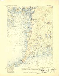 preview thumbnail of historical topo map of Barnstable County, MA in 1920