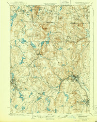Download a high-resolution, GPS-compatible USGS topo map for Fitchburg, MA (1944 edition)