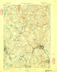 1893 Map of Fitchburg