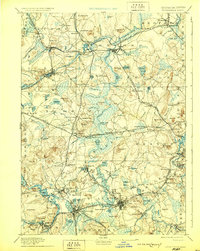 Download a high-resolution, GPS-compatible USGS topo map for Framingham, MA (1929 edition)