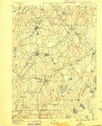 preview thumbnail of historical topo map of Norfolk County, MA in 1889