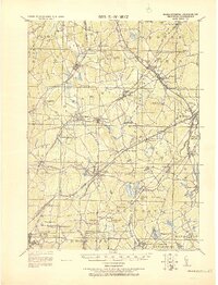 preview thumbnail of historical topo map of Norfolk County, MA in 1919
