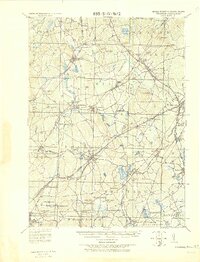 preview thumbnail of historical topo map of Norfolk County, MA in 1921