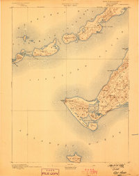 Download a high-resolution, GPS-compatible USGS topo map for Gay Head, MA (1898 edition)