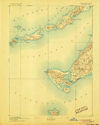 Download a high-resolution, GPS-compatible USGS topo map for Gay Head, MA (1905 edition)