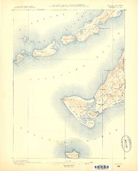 Download a high-resolution, GPS-compatible USGS topo map for Gay Head, MA (1887 edition)