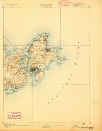 1893 Map of Gloucester, MA