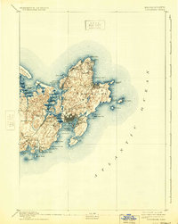 Download a high-resolution, GPS-compatible USGS topo map for Gloucester, MA (1933 edition)