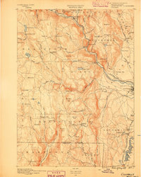 1889 Map of Granville