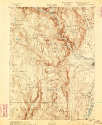 Download a high-resolution, GPS-compatible USGS topo map for Granville, MA (1893 edition)