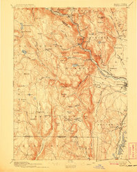Download a high-resolution, GPS-compatible USGS topo map for Granville, MA (1908 edition)